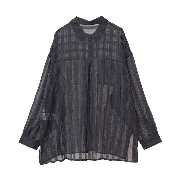 シアーワッシャーロングスリーブシャツ | Green Parks  | 詳細画像26 