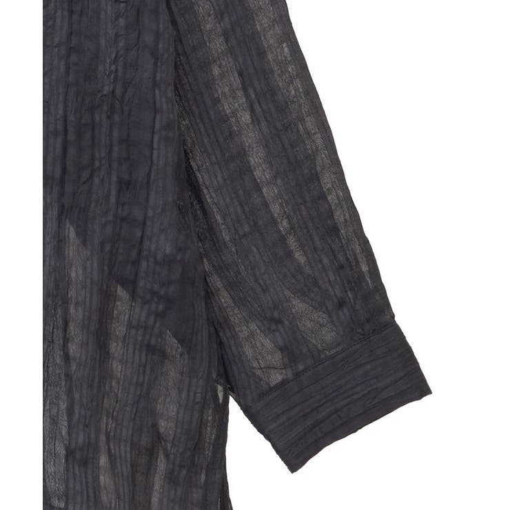 シアーワッシャーロングスリーブシャツ | Green Parks  | 詳細画像28 