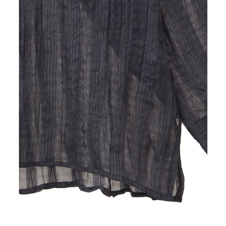 シアーワッシャーロングスリーブシャツ | Green Parks  | 詳細画像29 