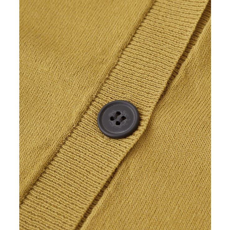 刺繍コードVネックカーディガン | Green Parks  | 詳細画像31 