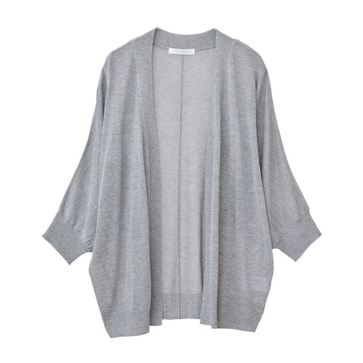 接触冷感七分袖カーディガン | Green Parks  | 詳細画像34 