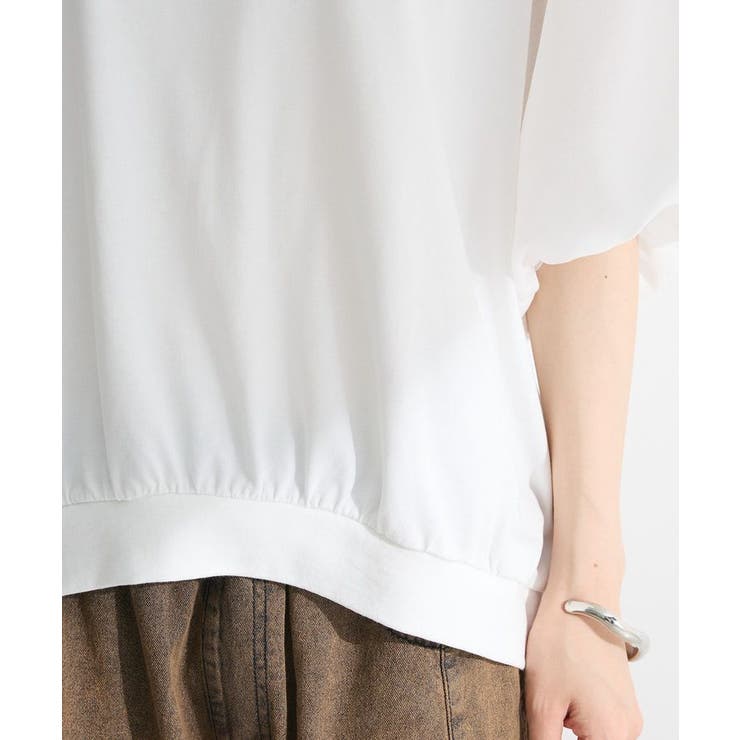 袖バルーンドッキングプルオーバー | Green Parks  | 詳細画像10 