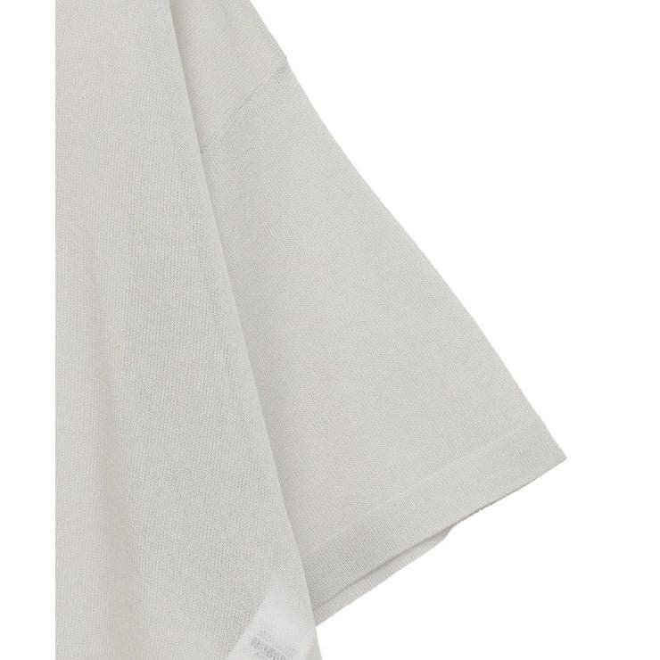 アソートロゴ半袖シアーニットプルオーバー | Green Parks  | 詳細画像25 