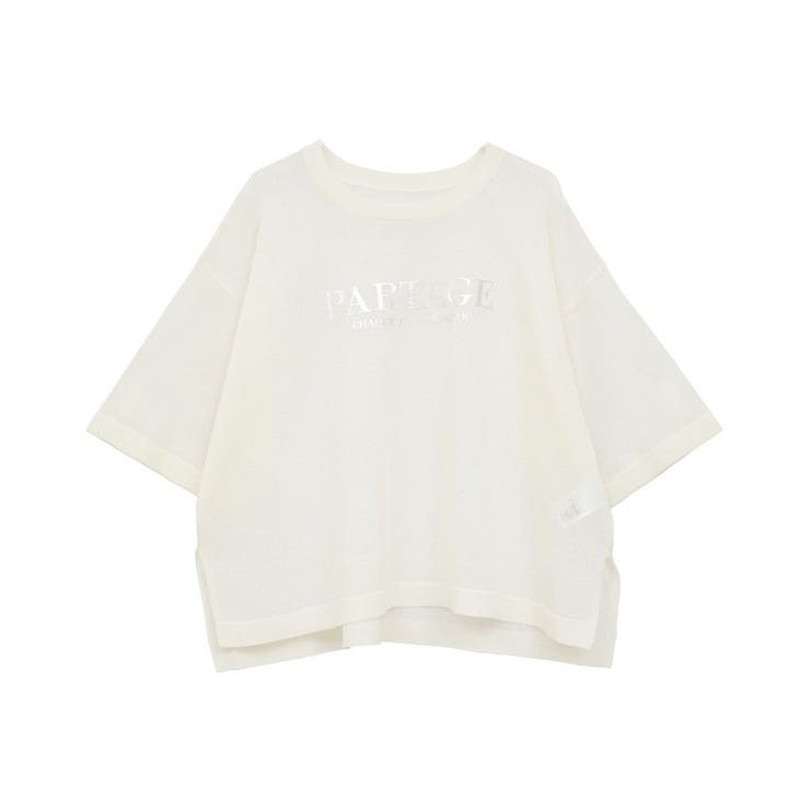 アソートロゴ半袖シアーニットプルオーバー | Green Parks  | 詳細画像36 