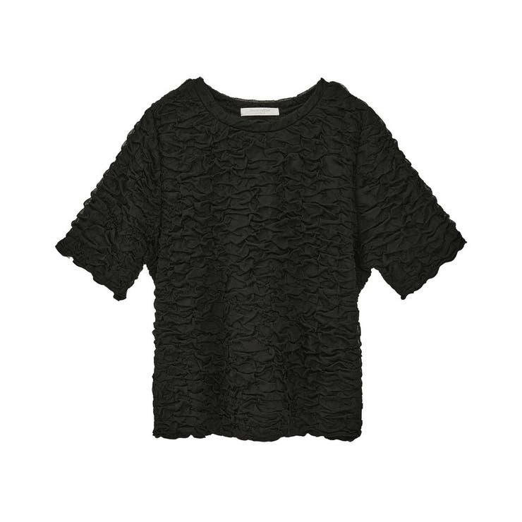 表面感カット5分袖プルオーバー | Green Parks  | 詳細画像17 