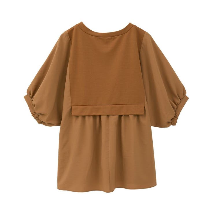 ベスト風7分袖ドッキングプルオーバー | Green Parks  | 詳細画像23 