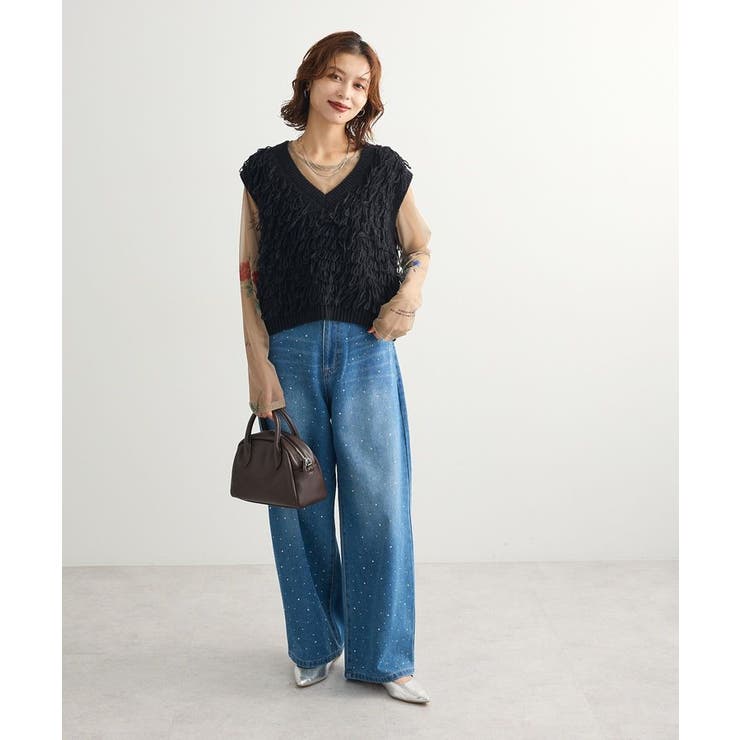 ループニットベスト | Green Parks  | 詳細画像2 