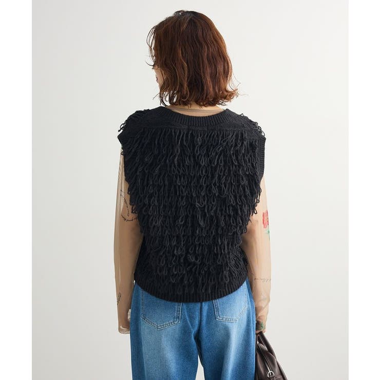 ループニットベスト | Green Parks  | 詳細画像7 