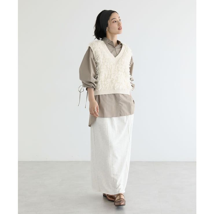 ループニットベスト | Green Parks  | 詳細画像12 