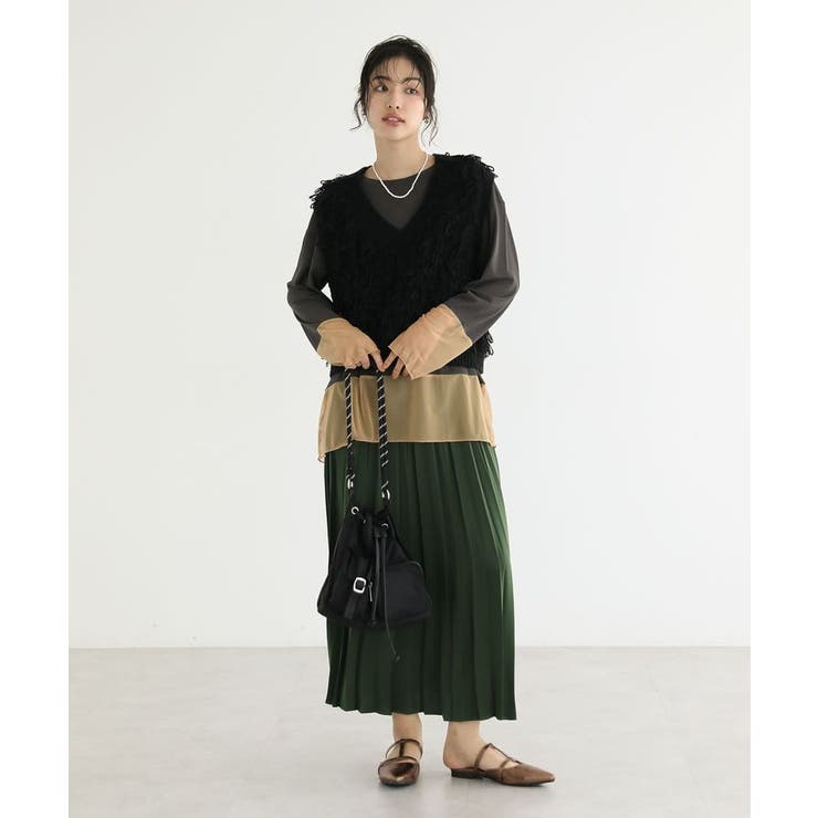 ループニットベスト | Green Parks  | 詳細画像16 