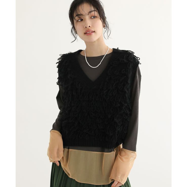 ループニットベスト | Green Parks  | 詳細画像18 