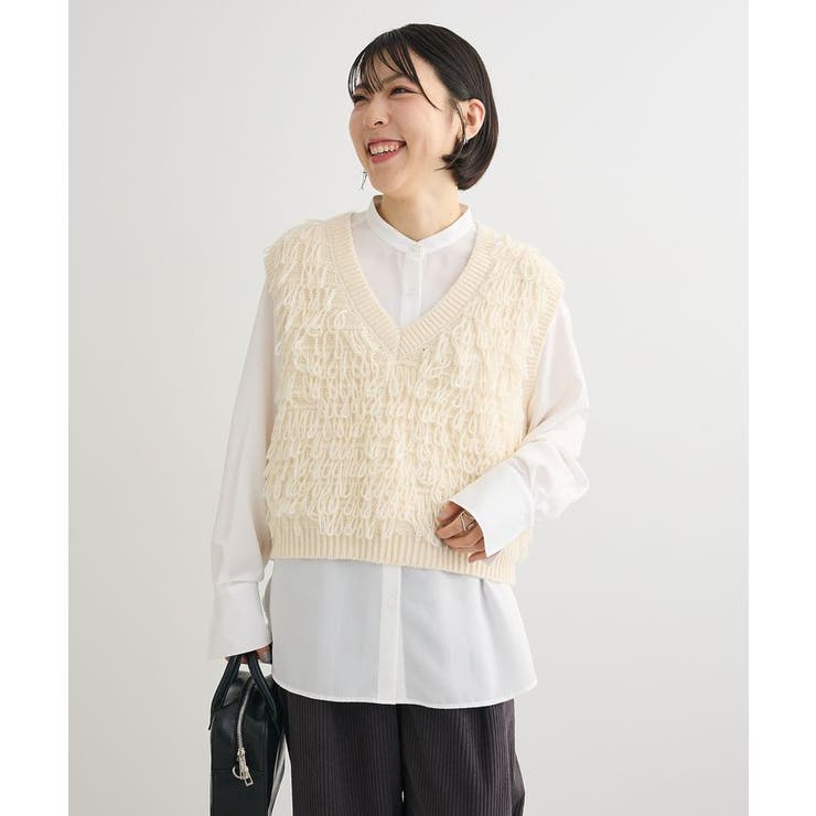 ループニットベスト | Green Parks  | 詳細画像22 