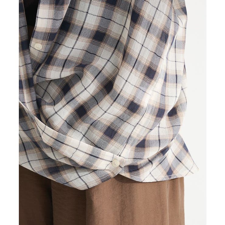 カシュクールシアーシャツ | Green Parks  | 詳細画像13 