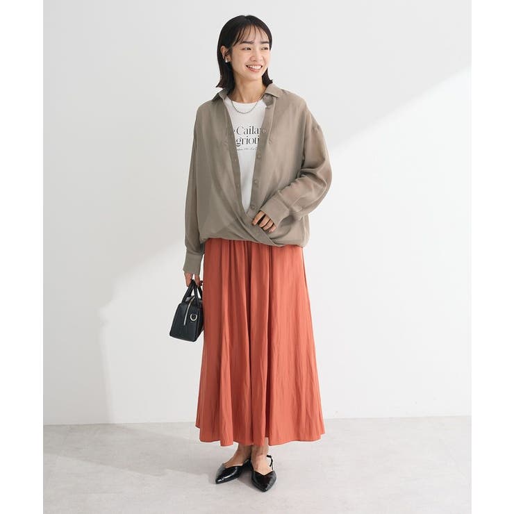 カシュクールシアーシャツ | Green Parks  | 詳細画像15 