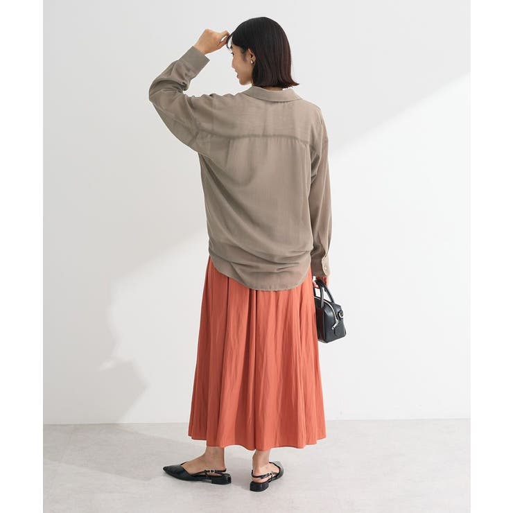 カシュクールシアーシャツ | Green Parks  | 詳細画像17 