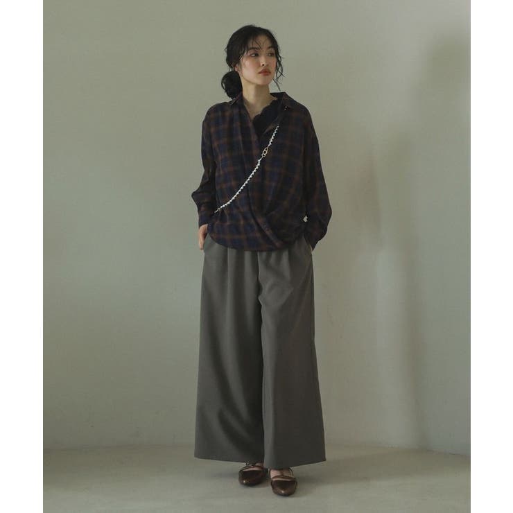 カシュクールシアーシャツ | Green Parks  | 詳細画像21 