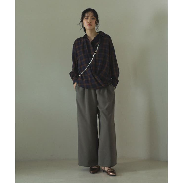 カシュクールシアーシャツ | Green Parks  | 詳細画像22 