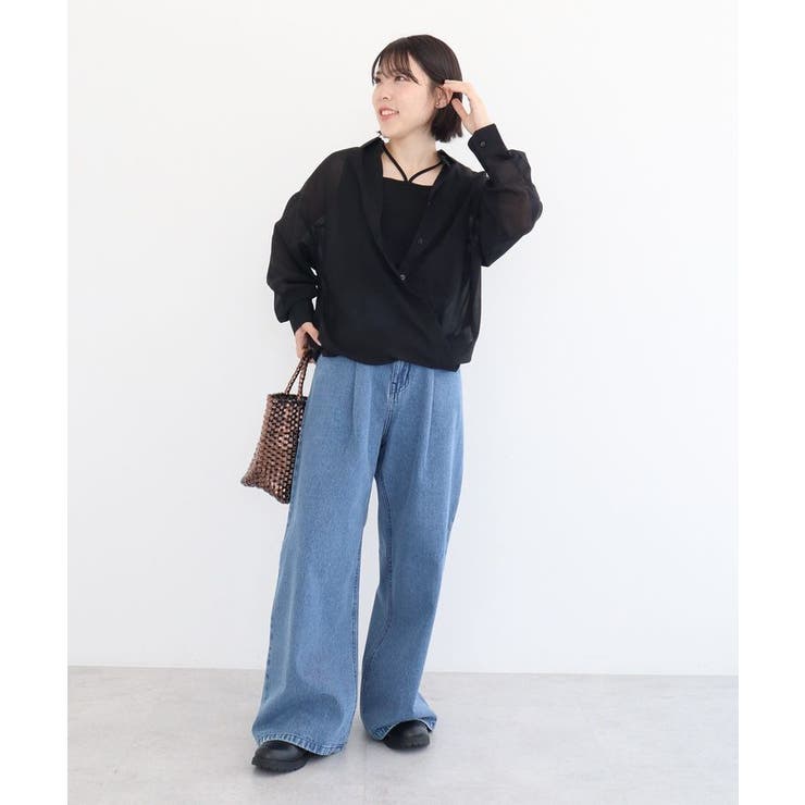 カシュクールシアーシャツ | Green Parks  | 詳細画像27 