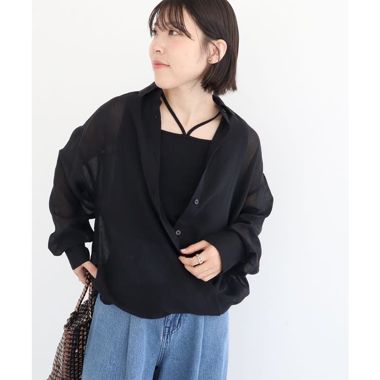 カシュクールシアーシャツ | Green Parks  | 詳細画像28 