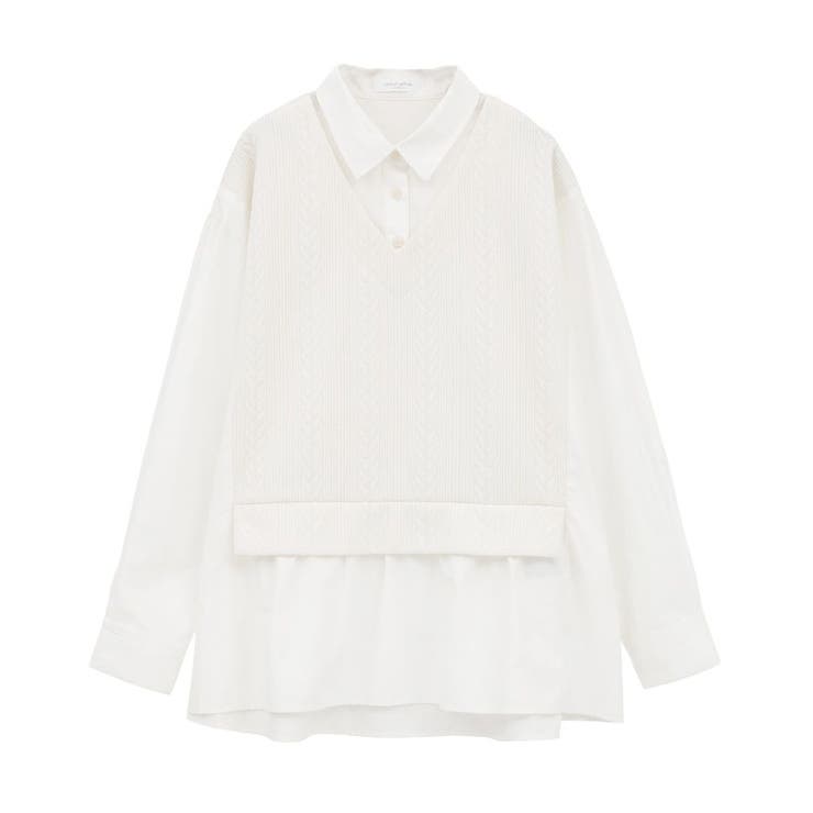 カットモールドッキングシャツチュニック | Green Parks  | 詳細画像31 