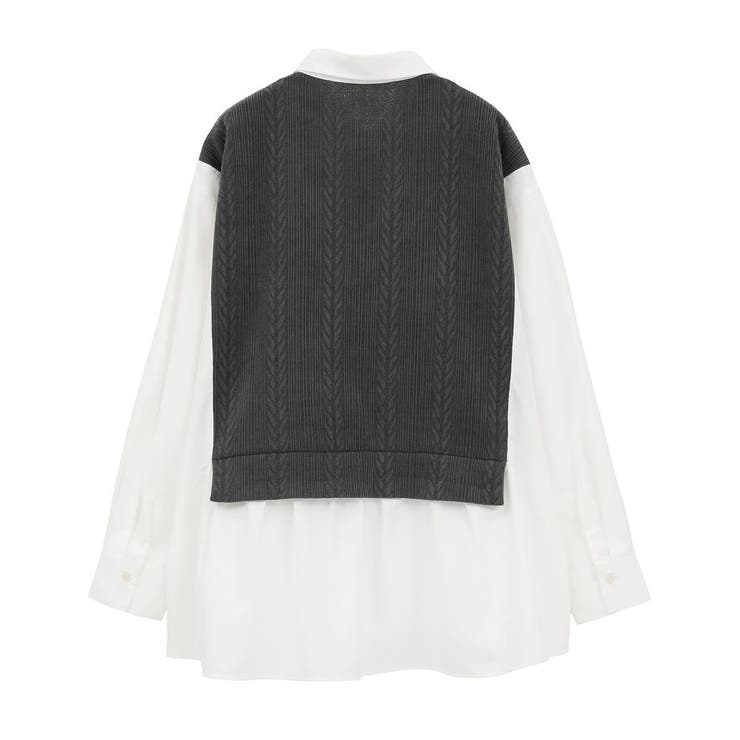 カットモールドッキングシャツチュニック | Green Parks  | 詳細画像24 