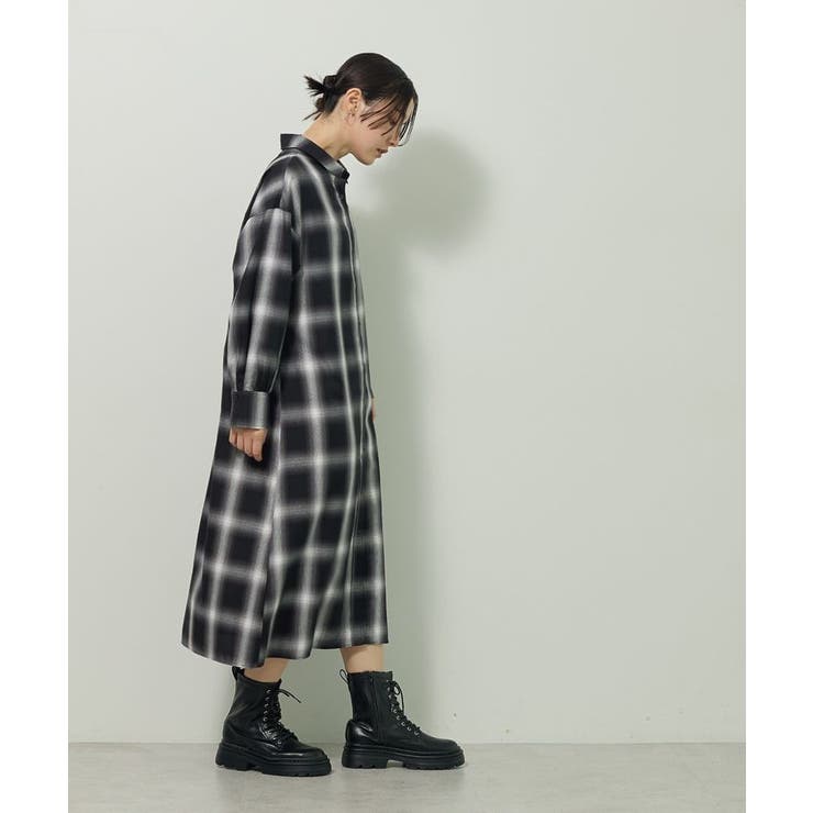 ロングシャツワンピース | Green Parks  | 詳細画像3