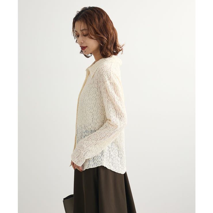 カットレースシャツプルオーバー | Green Parks  | 詳細画像6 