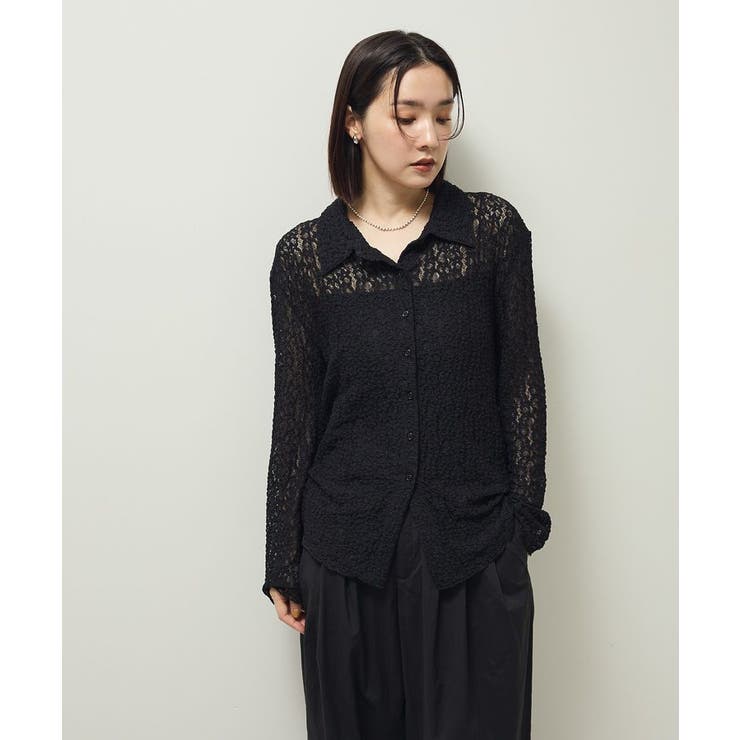 カットレースシャツプルオーバー | Green Parks  | 詳細画像21 