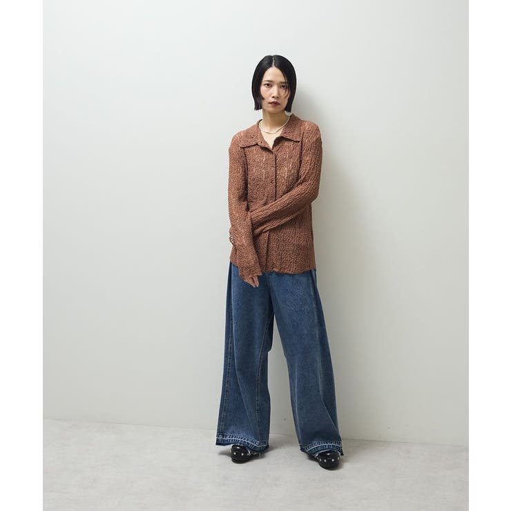 カットレースシャツプルオーバー | Green Parks  | 詳細画像23 