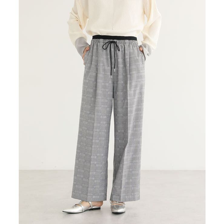 ウエストレイヤードワイドパンツ | Green Parks  | 詳細画像2 