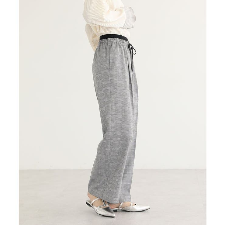 ウエストレイヤードワイドパンツ | Green Parks  | 詳細画像3 