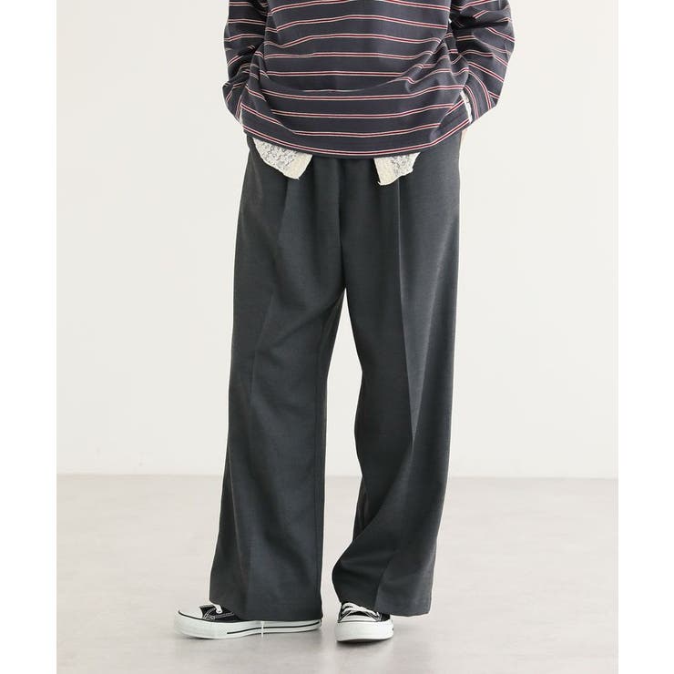 ウエストレイヤードワイドパンツ | Green Parks  | 詳細画像14 