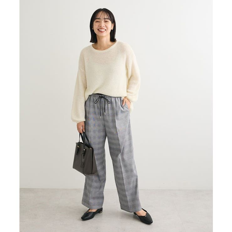 ウエストレイヤードワイドパンツ | Green Parks  | 詳細画像9 