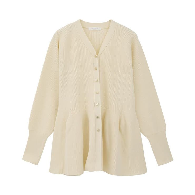 金釦ペプラムニットカーディガン | Green Parks  | 詳細画像36 