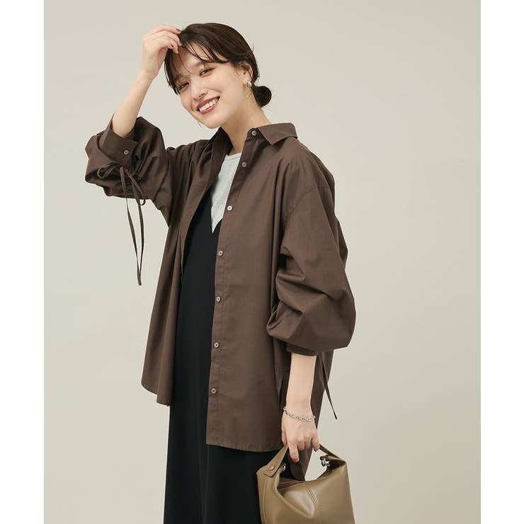 イージーケア袖シャーリングシャツ | Green Parks  | 詳細画像33 