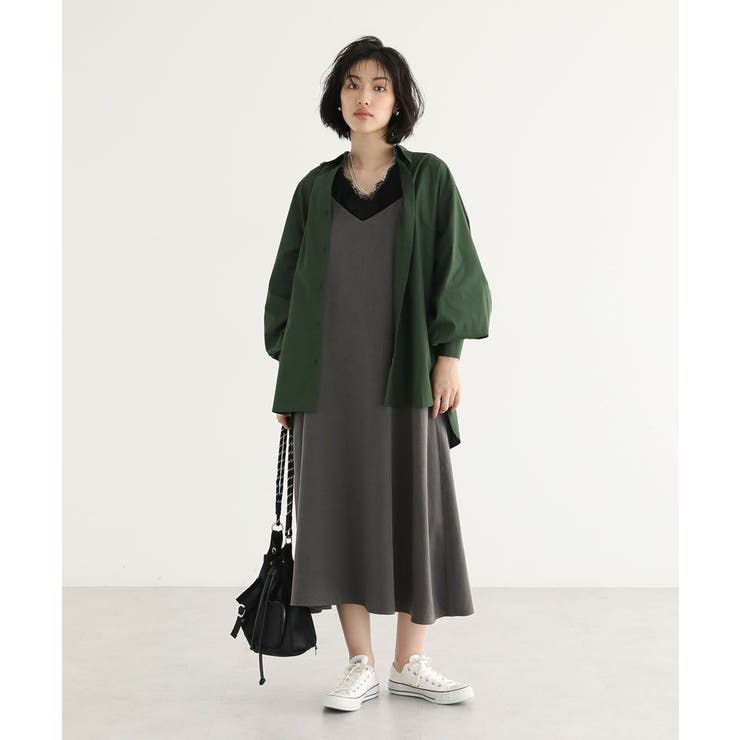 イージーケア袖シャーリングシャツ | Green Parks  | 詳細画像8 