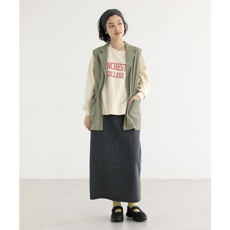 デニムタイトロングスカート | Green Parks  | 詳細画像12 