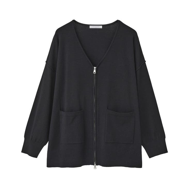 アンチピリングゆるzipカーディガン | Green Parks  | 詳細画像31 