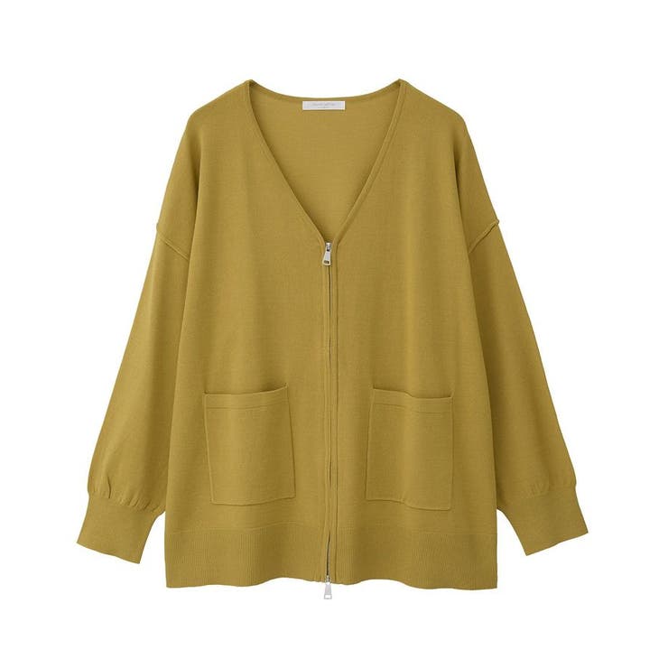 アンチピリングゆるzipカーディガン | Green Parks  | 詳細画像33 