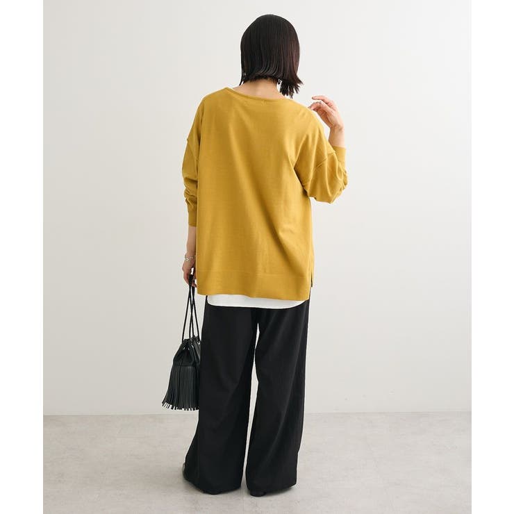 アンチピリングゆるzipカーディガン | Green Parks  | 詳細画像4 