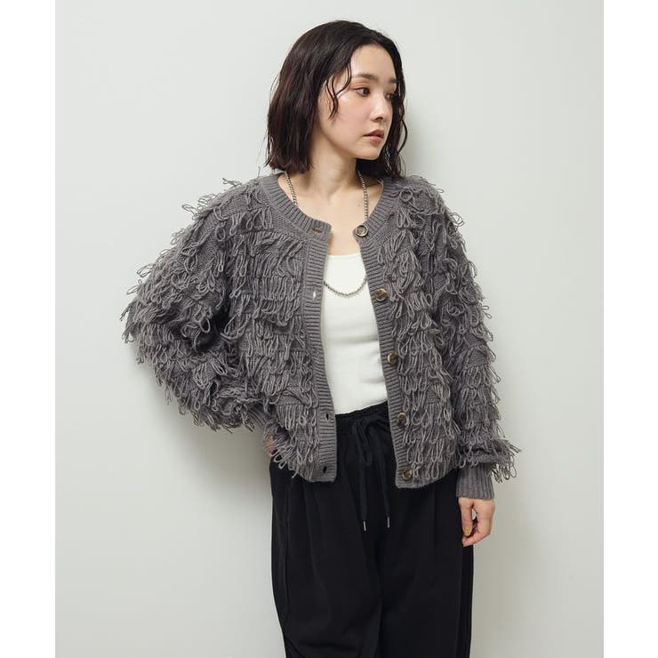 ループニットカーディガン | Green Parks  | 詳細画像25 