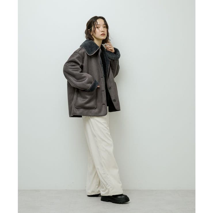 フェイクムートンジャケット | Green Parks  | 詳細画像3 