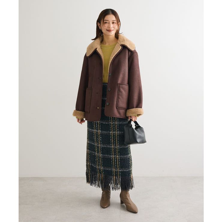 フェイクムートンジャケット | Green Parks  | 詳細画像11 