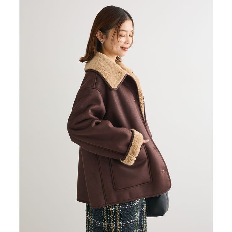 フェイクムートンジャケット | Green Parks  | 詳細画像15 