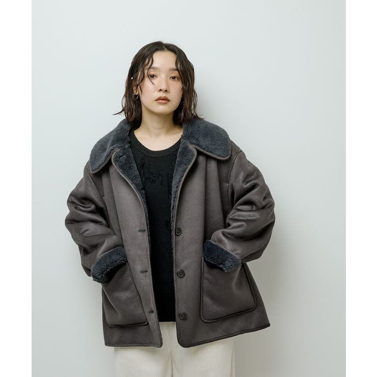 フェイクムートンジャケット | Green Parks  | 詳細画像5 