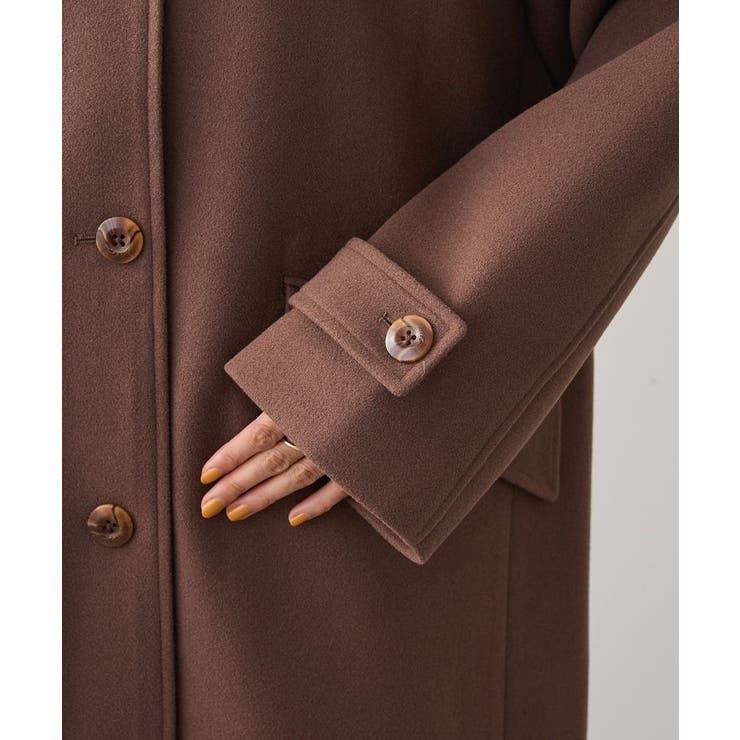 2WAYステンカラーロングコート | Green Parks  | 詳細画像29 