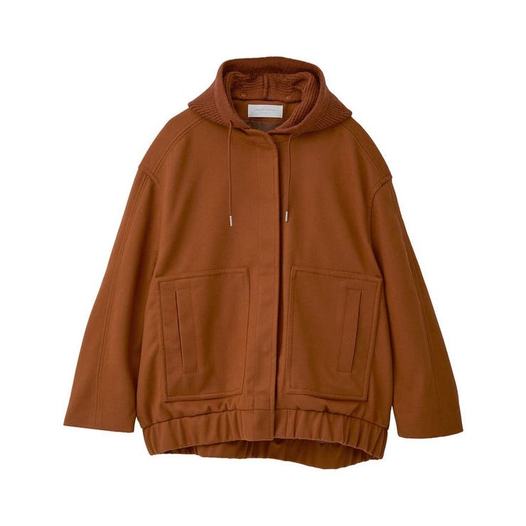 ニットフード付きウーリーブルゾン | Green Parks  | 詳細画像51 