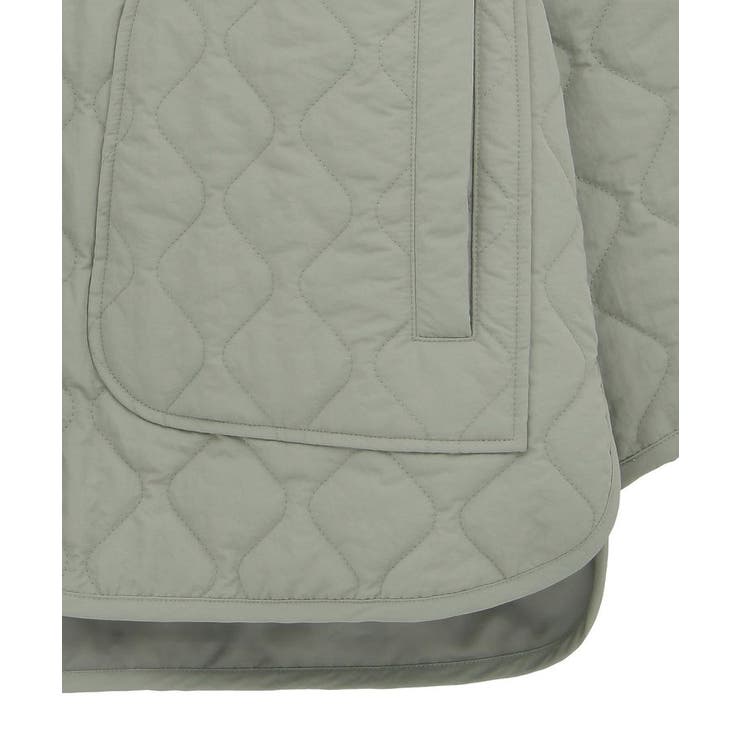 2WAYニットフードキルティングブルゾン | Green Parks  | 詳細画像24 