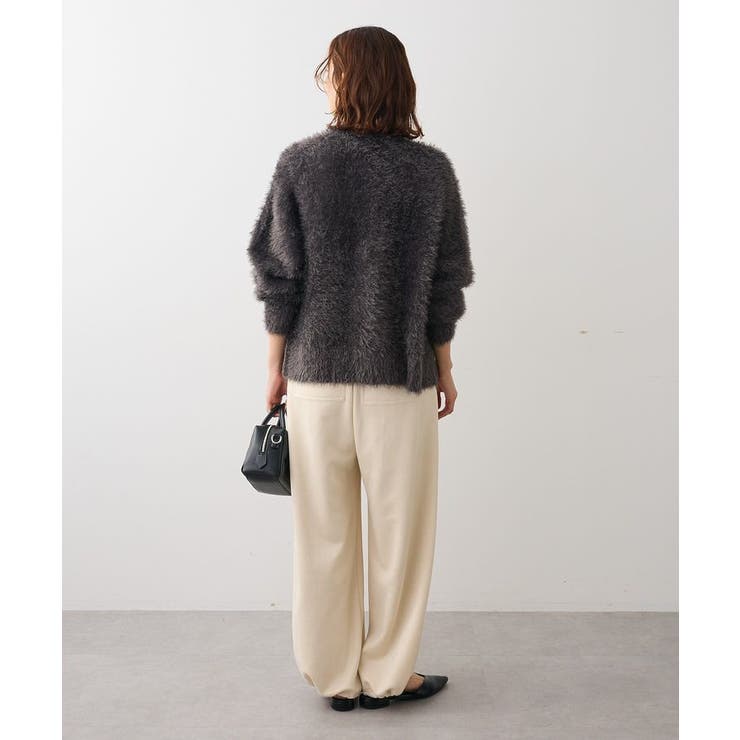 シャギーVネックカーディガン | Green Parks  | 詳細画像4 