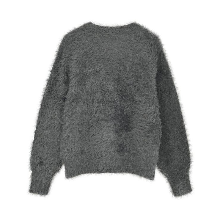 シャギーVネックカーディガン | Green Parks  | 詳細画像31 